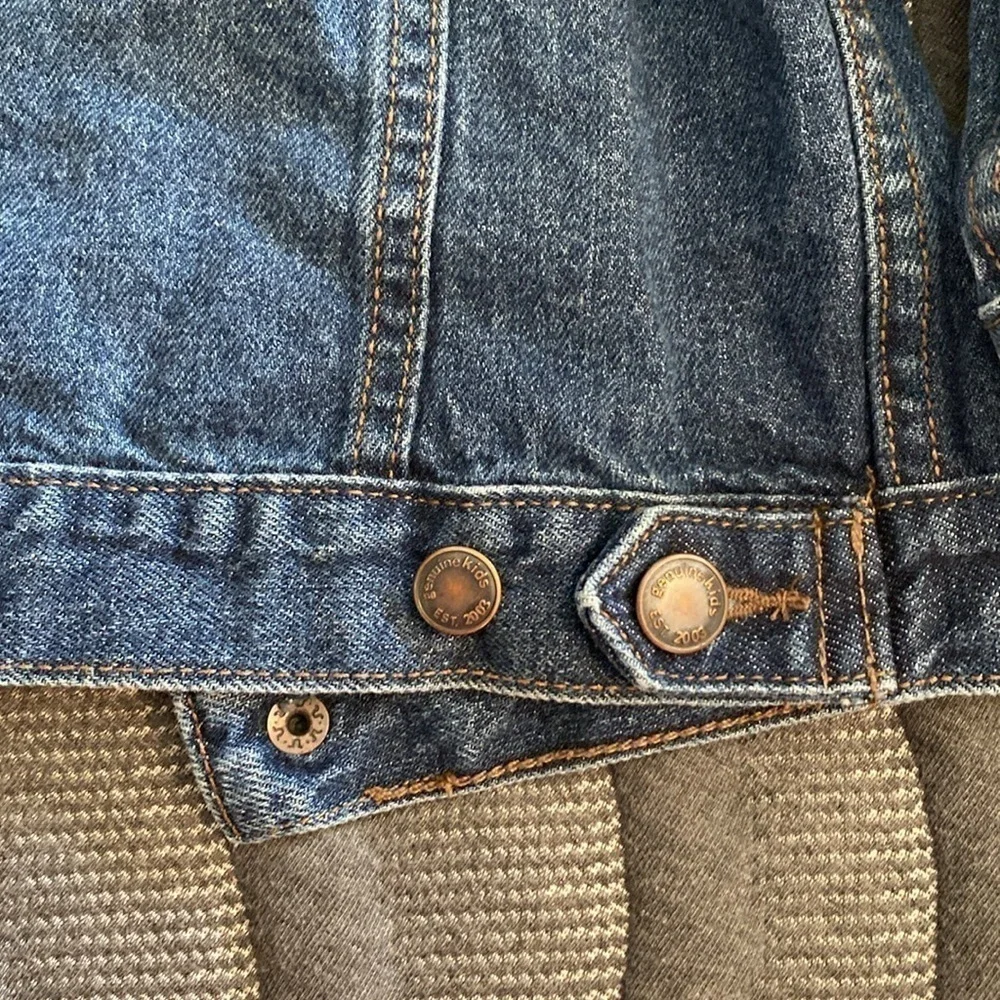 Oshkosh Genuine kids cotton denim button up pocket jacket 2T